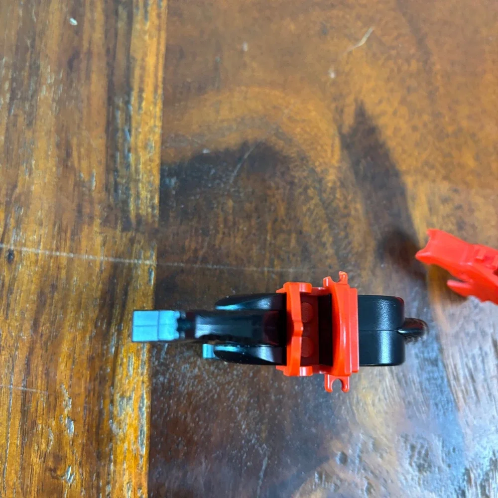 LEGO Castle Dragon Knight Horse Black with Red Dragon‎ Armor and Saddle Vintage